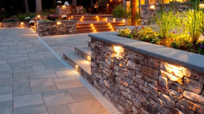Stone Retaining Walls